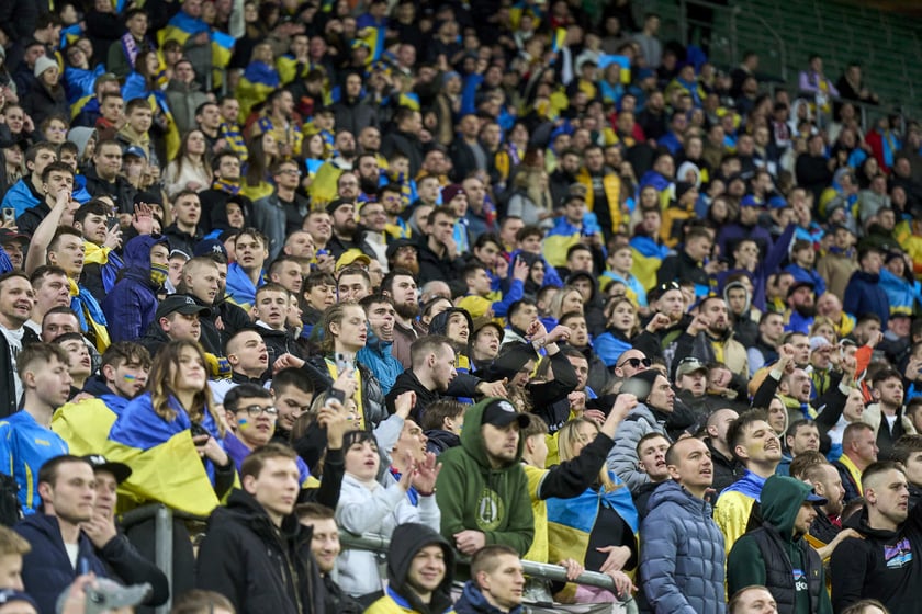Ukraina - Islandia na Tarczyński Arenie - zdjęcia z meczu oraz kibiców