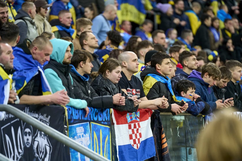 Ukraina - Islandia na Tarczyński Arenie - zdjęcia z meczu oraz kibiców