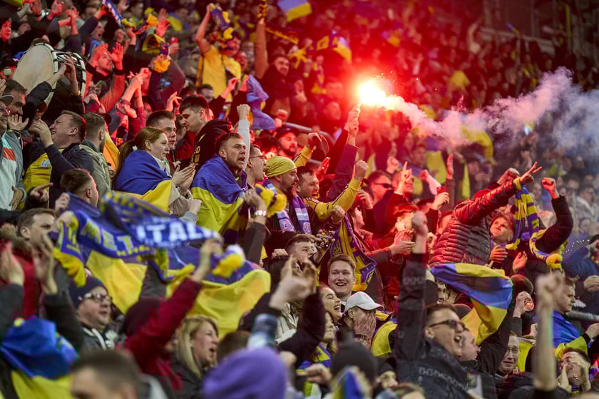 Ukraina - Islandia na Tarczyński Arenie - zdjęcia z meczu oraz kibiców