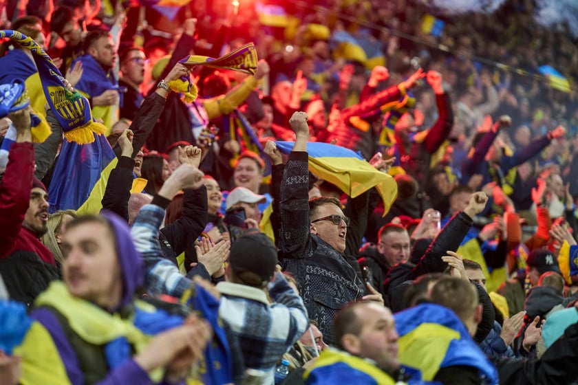 Ukraina - Islandia na Tarczyński Arenie - zdjęcia z meczu oraz kibiców