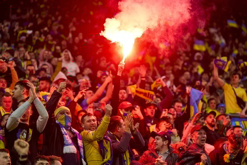 Ukraina - Islandia na Tarczyński Arenie - zdjęcia z meczu oraz kibiców