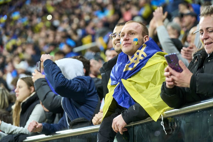 Ukraina - Islandia na Tarczyński Arenie - zdjęcia z meczu oraz kibiców