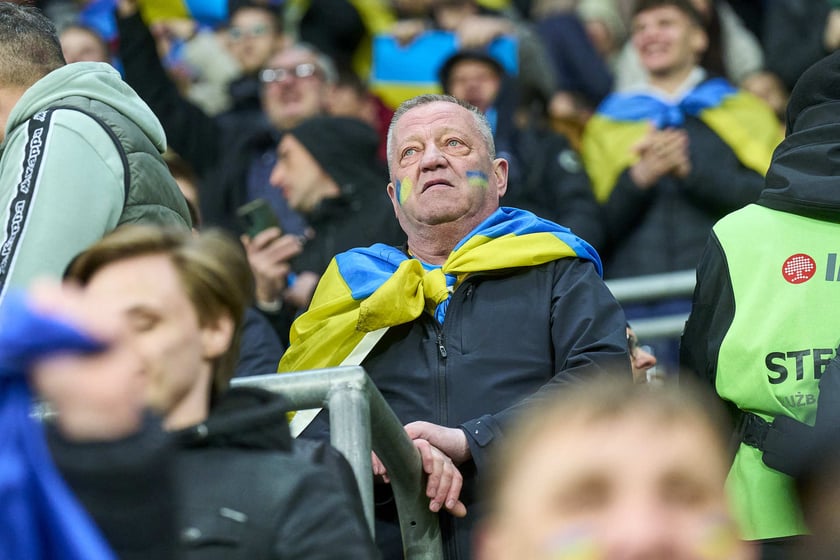 Ukraina - Islandia na Tarczyński Arenie - zdjęcia z meczu oraz kibiców