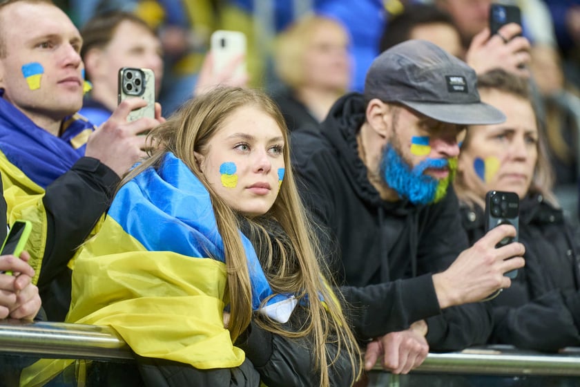 Ukraina - Islandia na Tarczyński Arenie - zdjęcia z meczu oraz kibiców