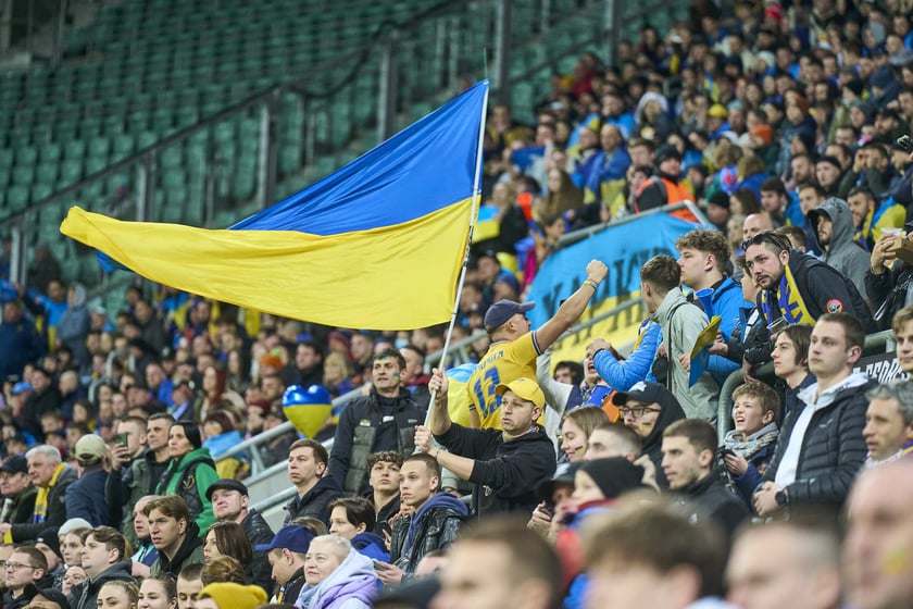 Ukraina - Islandia na Tarczyński Arenie - zdjęcia z meczu oraz kibiców