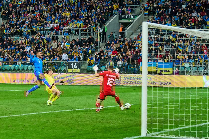 Ukraina - Islandia na Tarczyński Arenie - zdjęcia z meczu oraz kibiców
