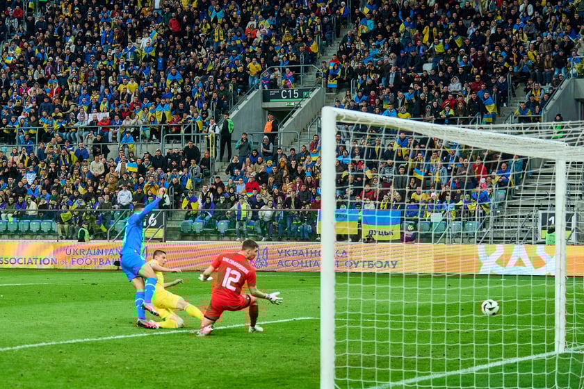 Ukraina - Islandia na Tarczyński Arenie - zdjęcia z meczu oraz kibiców