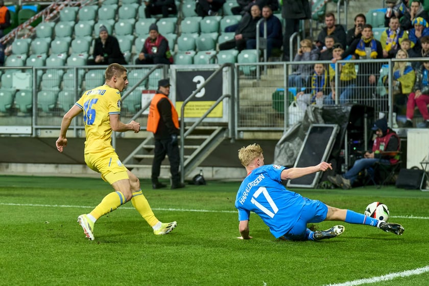 Ukraina - Islandia na Tarczyński Arenie - zdjęcia z meczu oraz kibiców