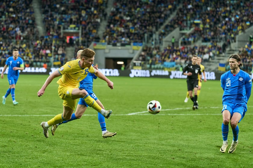 Ukraina - Islandia na Tarczyński Arenie - zdjęcia z meczu oraz kibiców
