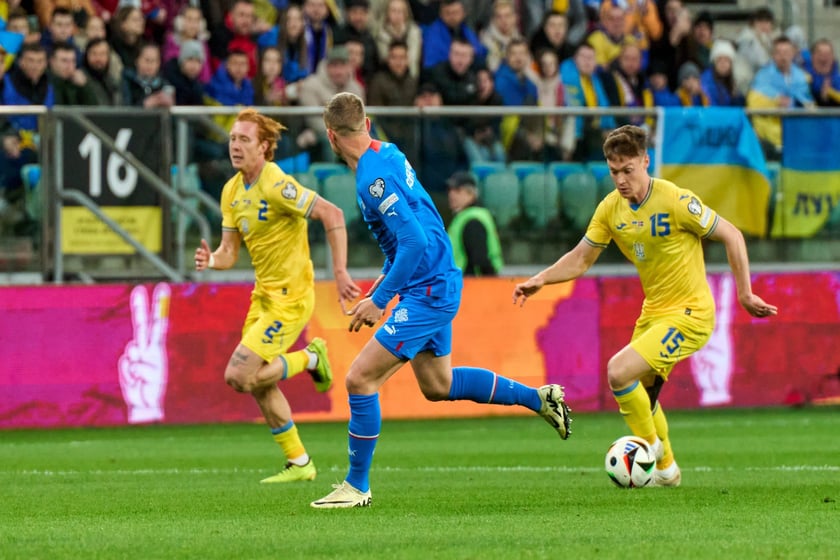 Ukraina - Islandia na Tarczyński Arenie - zdjęcia z meczu oraz kibiców