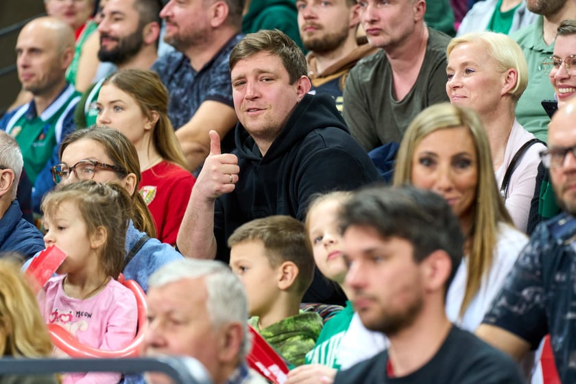Mecz Śląska z Anwilem w Hali Stulecia, 27 marca 2024