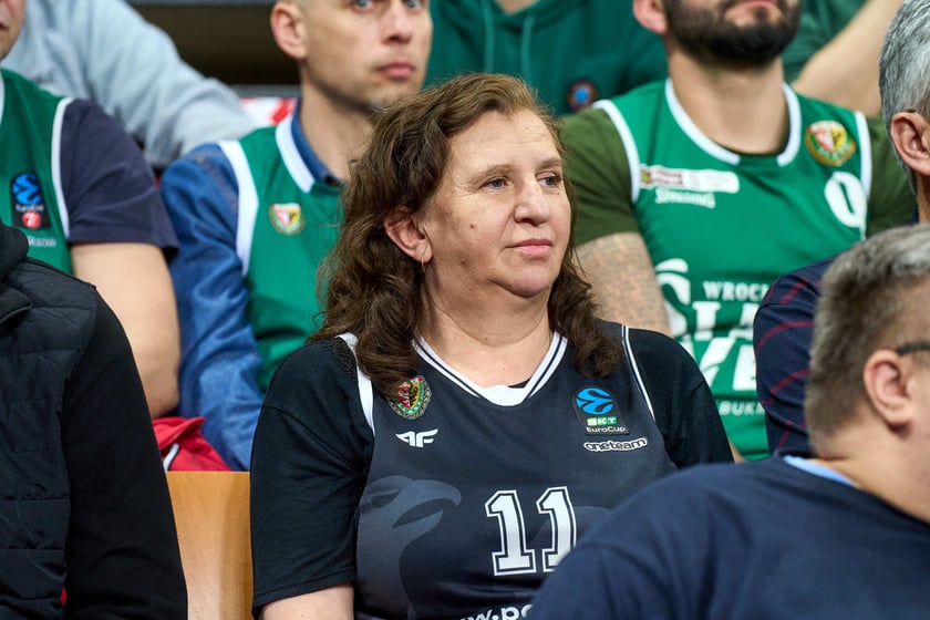 Mecz Śląska z Anwilem w Hali Stulecia, 27 marca 2024