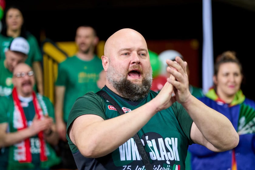 Mecz Śląska z Anwilem w Hali Stulecia, 27 marca 2024