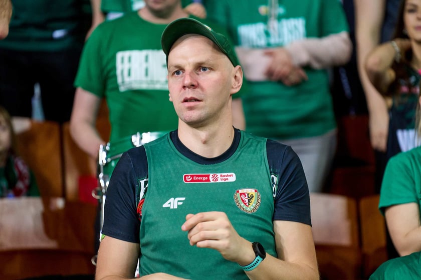 Mecz Śląska z Anwilem w Hali Stulecia, 27 marca 2024