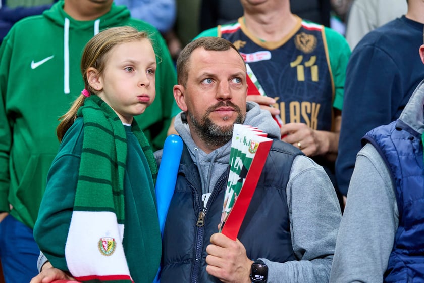 Mecz Śląska z Anwilem w Hali Stulecia, 27 marca 2024