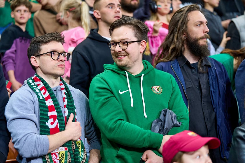 Mecz Śląska z Anwilem w Hali Stulecia, 27 marca 2024
