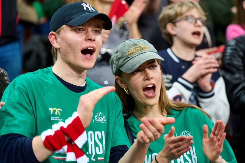 Mecz Śląska z Anwilem w Hali Stulecia, 27 marca 2024