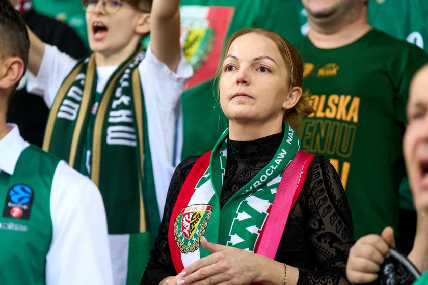 Mecz Śląska z Anwilem w Hali Stulecia, 27 marca 2024