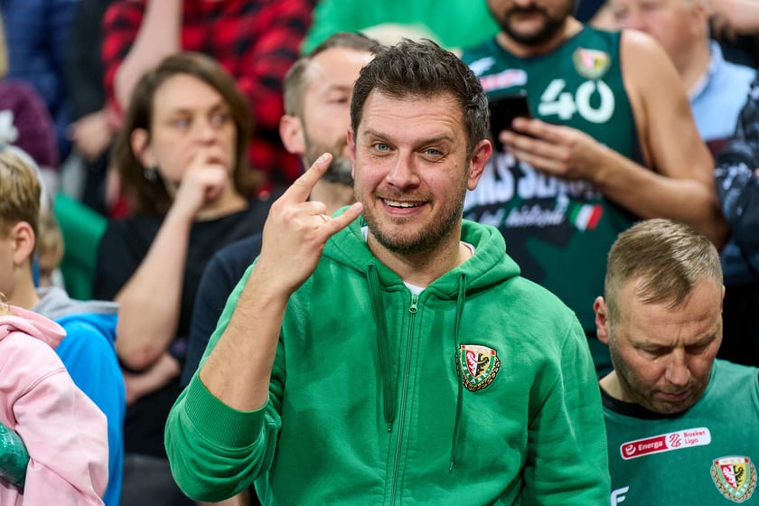 Mecz Śląska z Anwilem w Hali Stulecia, 27 marca 2024