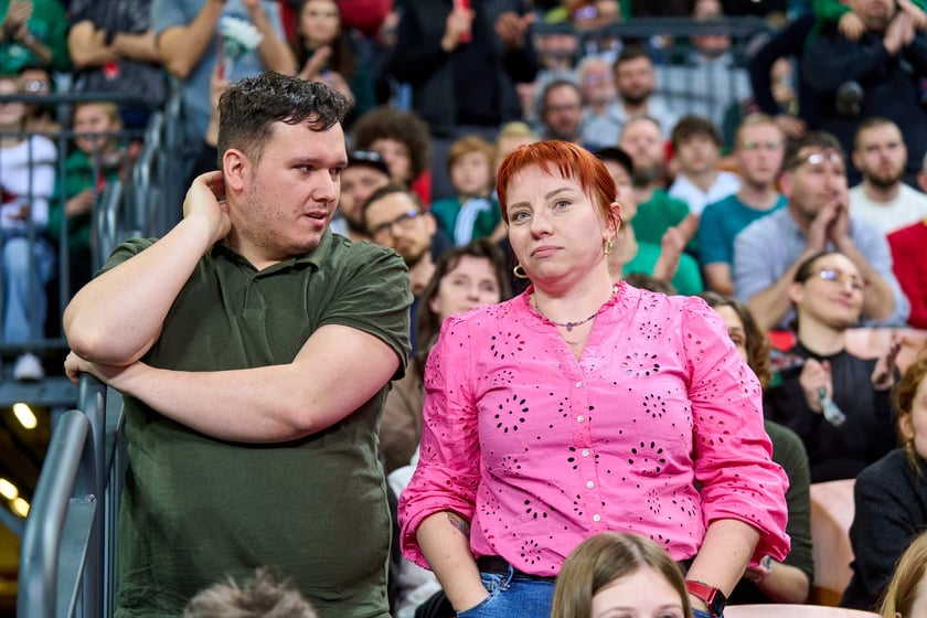 Mecz Śląska z Anwilem w Hali Stulecia, 27 marca 2024