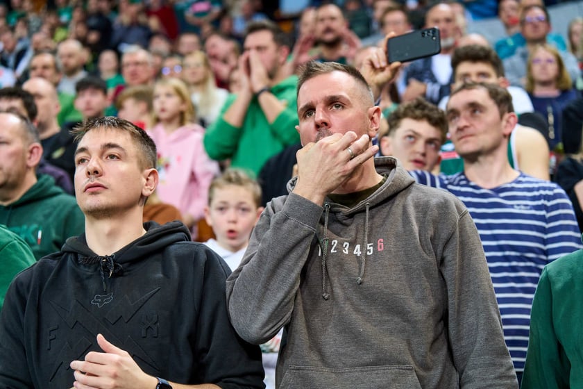 Mecz Śląska z Anwilem w Hali Stulecia, 27 marca 2024