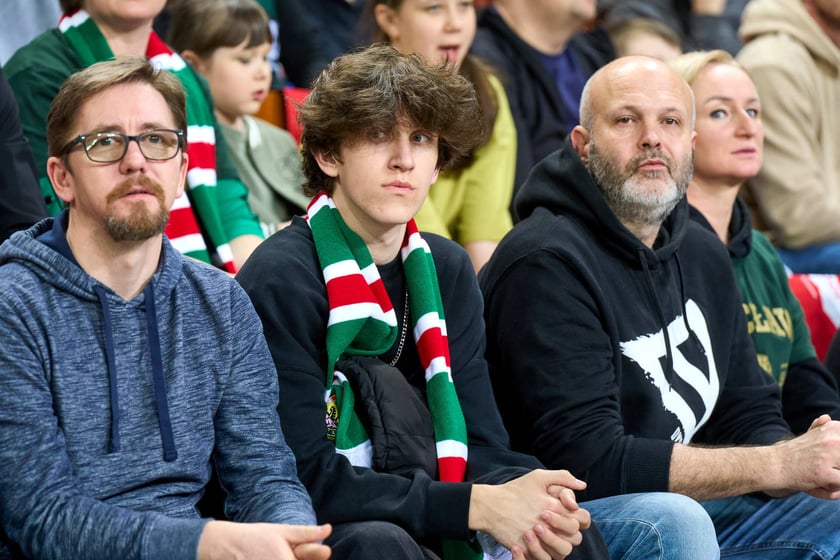 Mecz Śląska z Anwilem w Hali Stulecia, 27 marca 2024