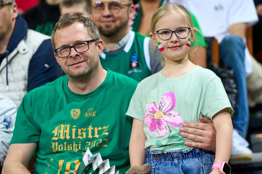 Mecz Śląska z Anwilem w Hali Stulecia, 27 marca 2024