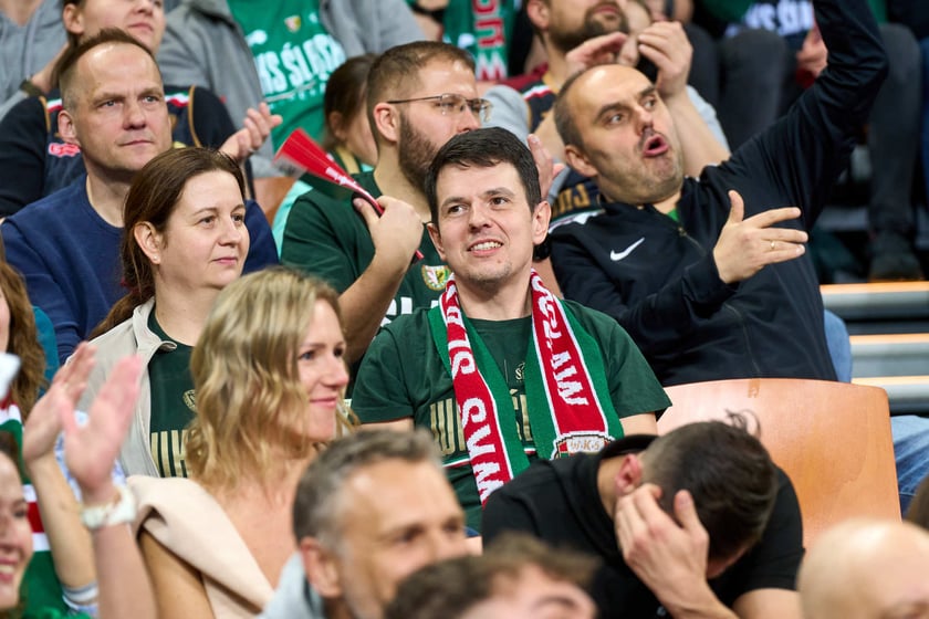 Mecz Śląska z Anwilem w Hali Stulecia, 27 marca 2024