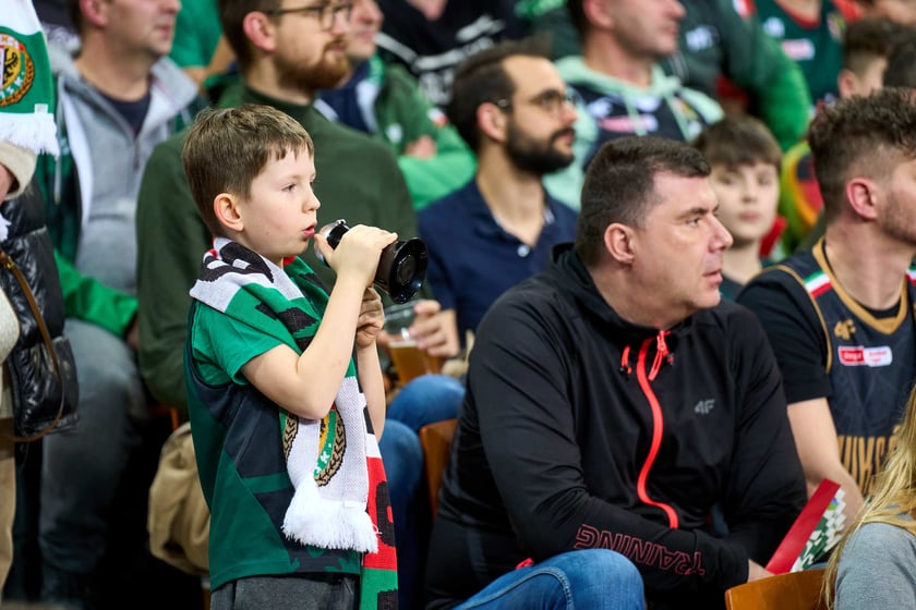 Mecz Śląska z Anwilem w Hali Stulecia, 27 marca 2024