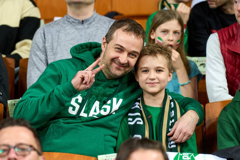 Mecz Śląska z Anwilem w Hali Stulecia, 27 marca 2024