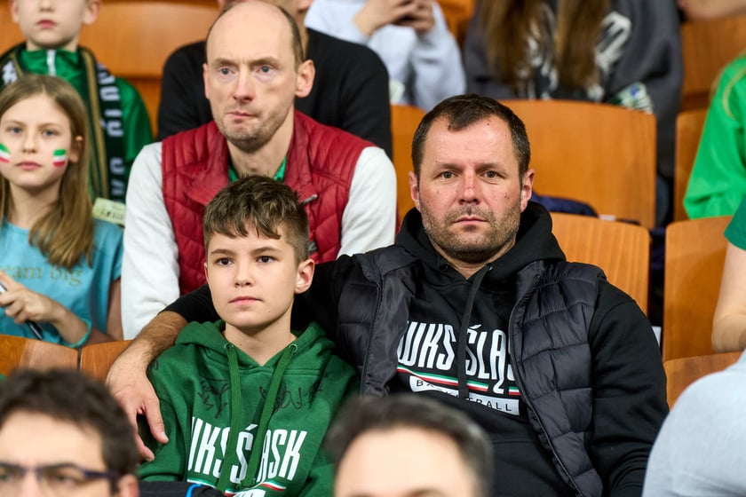 Mecz Śląska z Anwilem w Hali Stulecia, 27 marca 2024