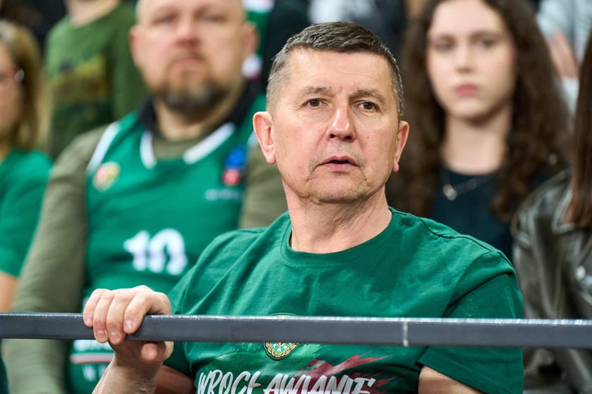 Mecz Śląska z Anwilem w Hali Stulecia, 27 marca 2024