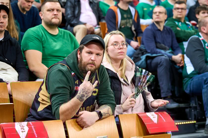 Mecz Śląska z Anwilem w Hali Stulecia, 27 marca 2024