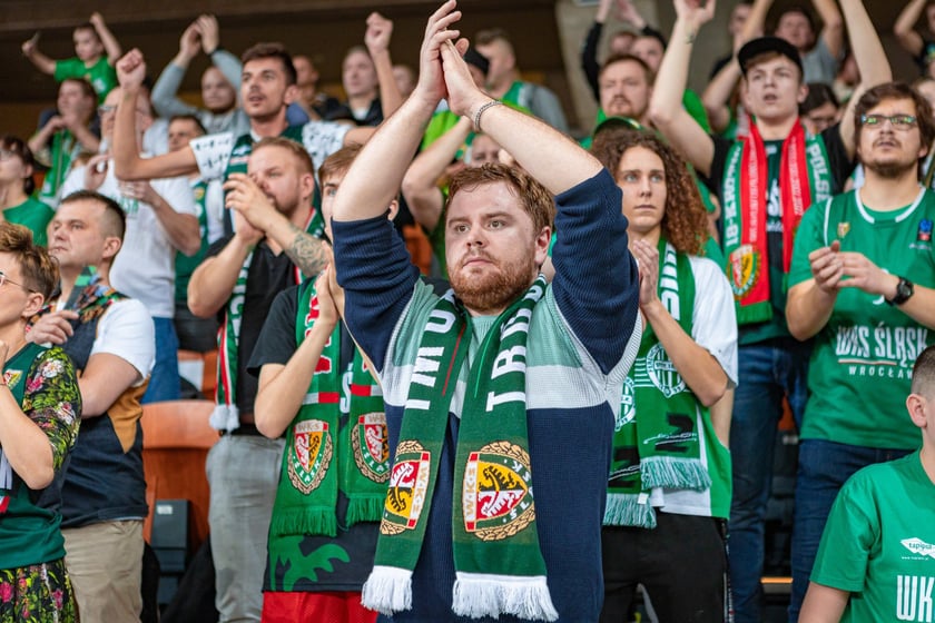 Śląsk Wrocław - Stal Ostrów Wielkopolski, 1 kwietnia 2024, Hala Stulecia