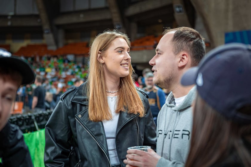 Śląsk Wrocław - Stal Ostrów Wielkopolski, 1 kwietnia 2024, Hala Stulecia