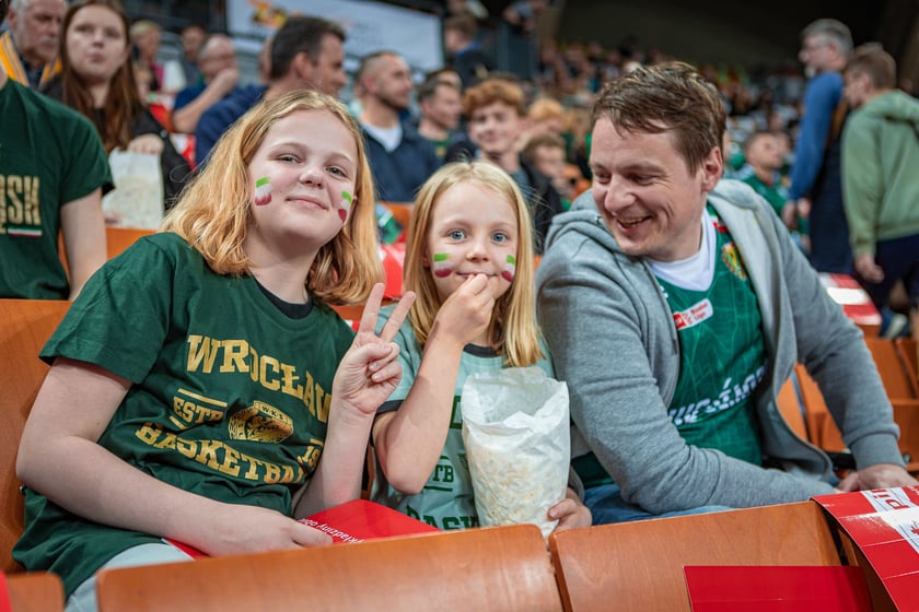 Śląsk Wrocław - Stal Ostrów Wielkopolski, 1 kwietnia 2024, Hala Stulecia