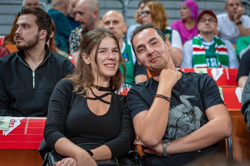 Śląsk Wrocław - Stal Ostrów Wielkopolski, 1 kwietnia 2024, Hala Stulecia