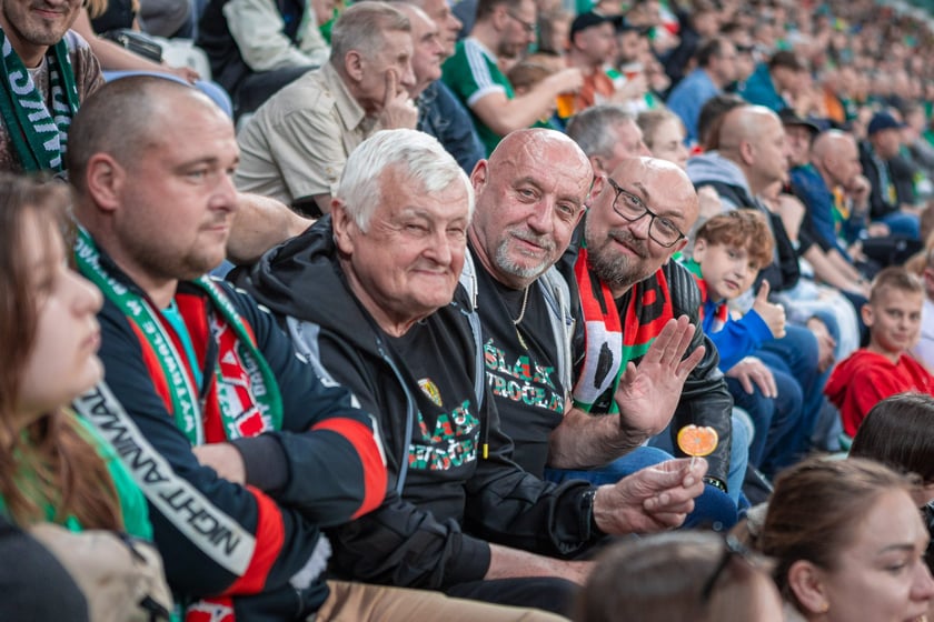 Zdjęcia kibiców z meczu Śląsk Wrocław - Warta Poznań