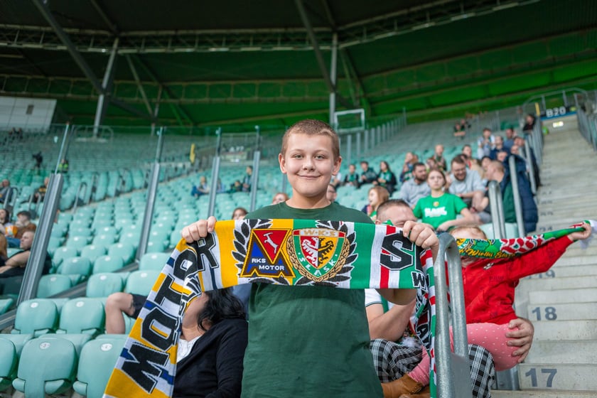 Zdjęcia kibiców z meczu Śląsk Wrocław - Warta Poznań
