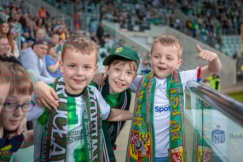 Zdjęcia kibiców z meczu Śląsk Wrocław - Warta Poznań