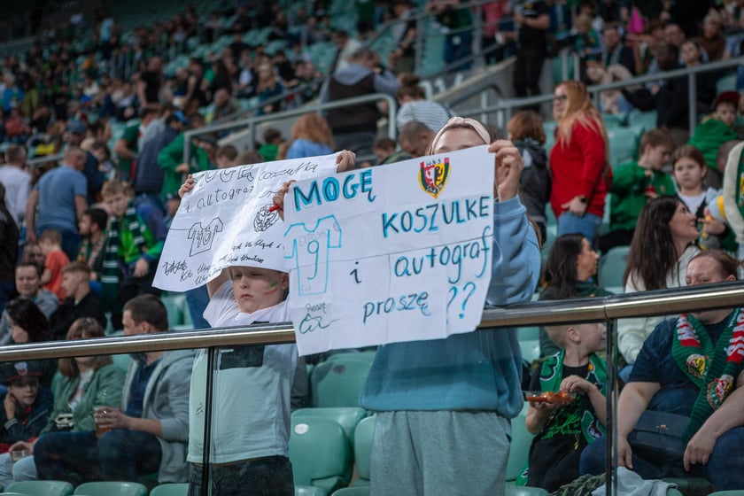 Zdjęcia kibiców z meczu Śląsk Wrocław - Warta Poznań