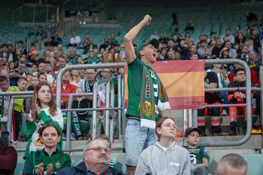 Zdjęcia kibiców z meczu Śląsk Wrocław - Warta Poznań
