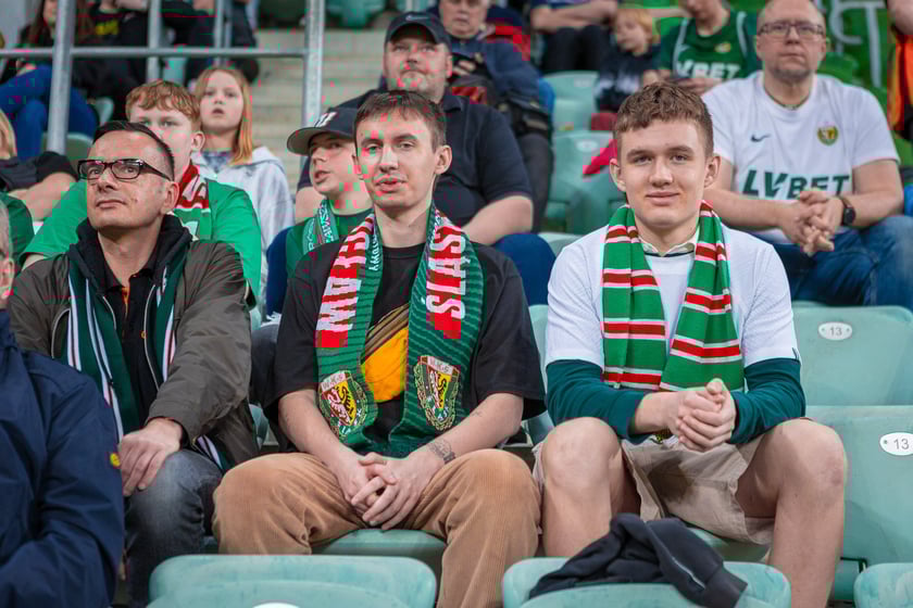 Zdjęcia kibiców z meczu Śląsk Wrocław - Warta Poznań