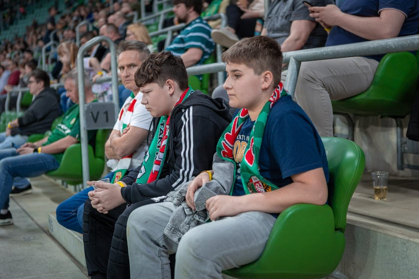 Zdjęcia kibiców z meczu Śląsk Wrocław - Warta Poznań