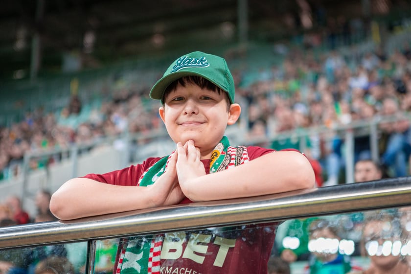 Zdjęcia kibiców z meczu Śląsk Wrocław - Warta Poznań
