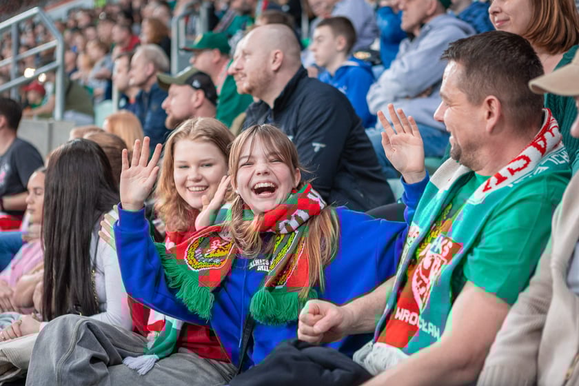 Zdjęcia kibiców z meczu Śląsk Wrocław - Warta Poznań