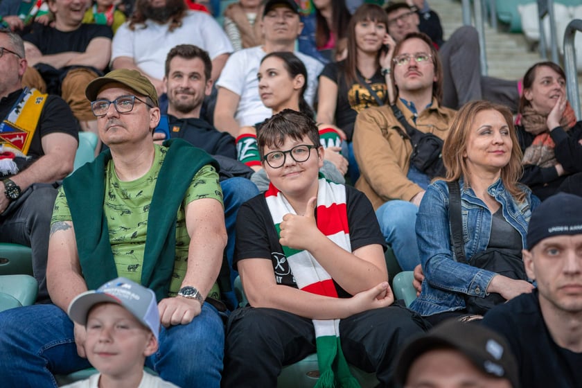 Zdjęcia kibiców z meczu Śląsk Wrocław - Warta Poznań