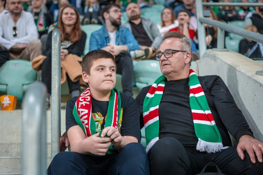 Zdjęcia kibiców z meczu Śląsk Wrocław - Warta Poznań