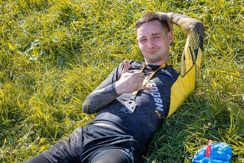 Na zdjęciu Runmageddon Wrocław Partynice 2024 &ndash; uczestnicy