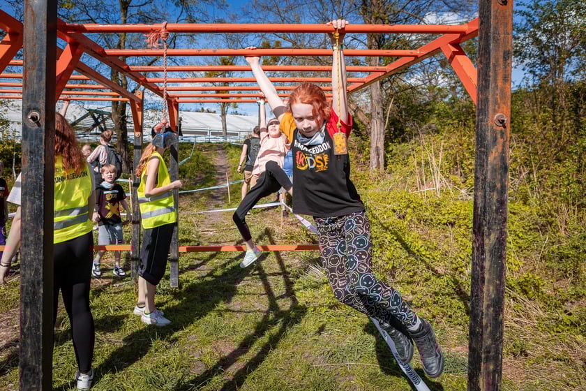 Na zdjęciu Runmageddon Wrocław Partynice 2024 &ndash; uczestnicy